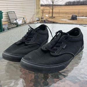 All black vans